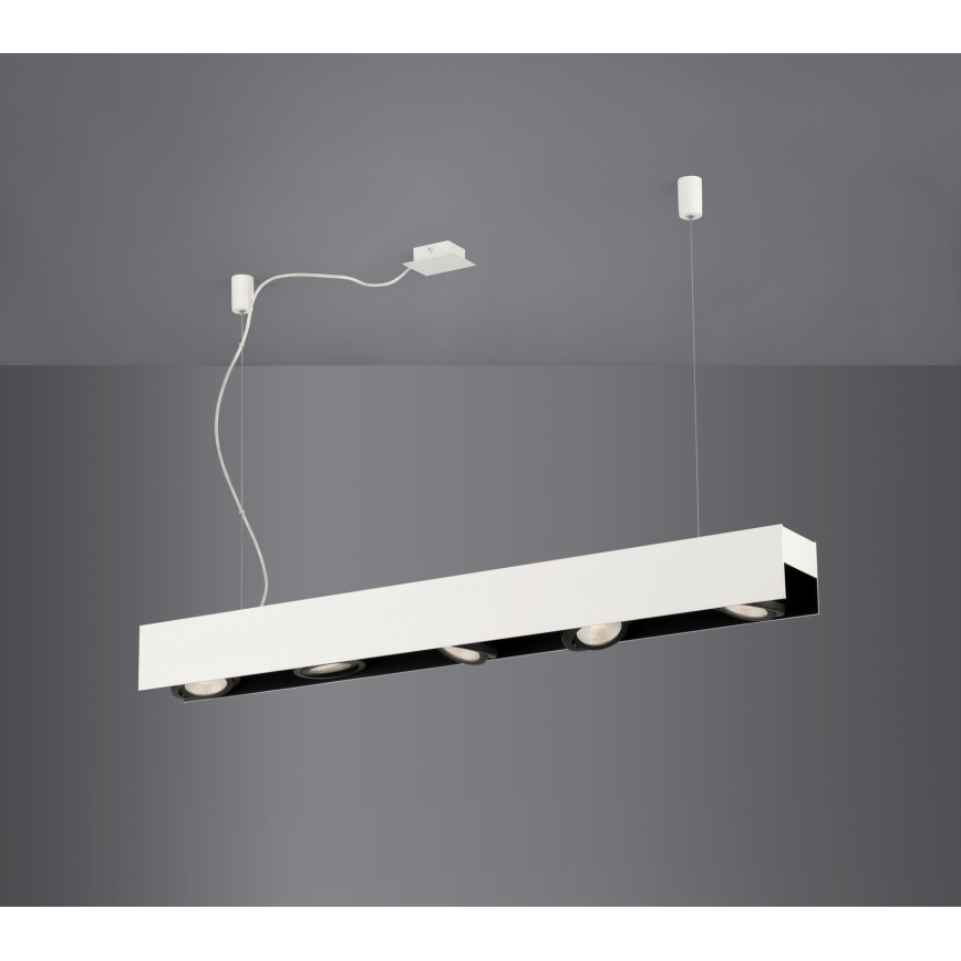 Eglo - Lampadario LED dimmerabile a sospensione con filo 5xLED/5,4W/230V