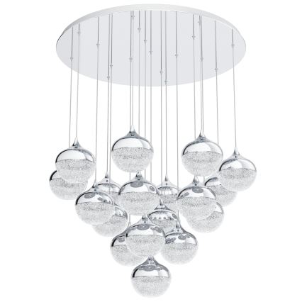 Eglo - Lampadario LED su filo dimmerabile MIOGLIA 18xLED/3,1W/230V