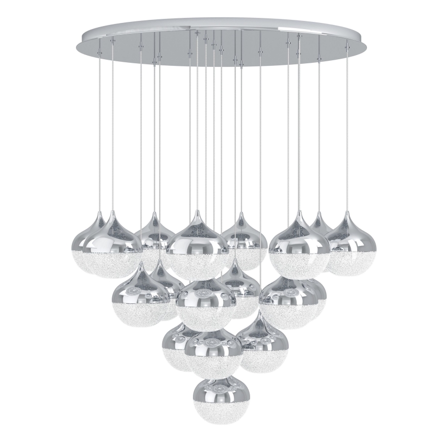 Eglo - Lampadario LED su filo dimmerabile MIOGLIA 18xLED/3,1W/230V