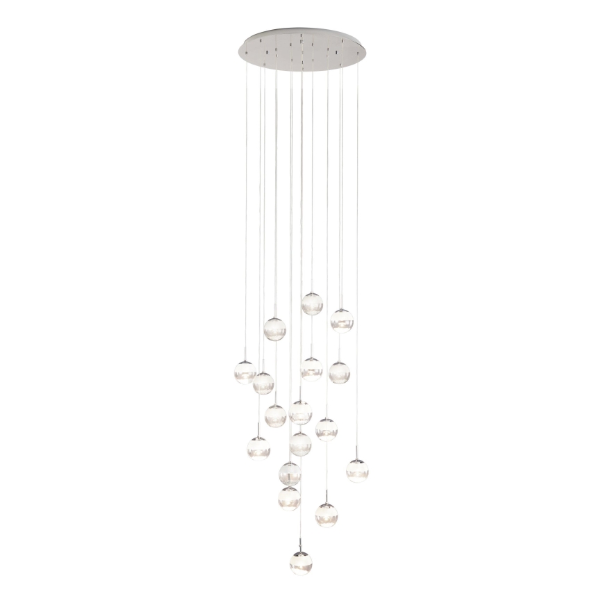 Eglo - Lampadario su filo LED dimmerabile MONTEFIO 17xLED/5W/230V