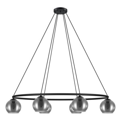Eglo - Lampadario su filo 6xE14/25W/230V