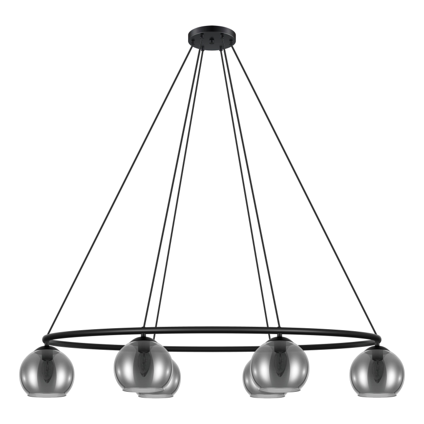 Eglo - Lampadario su filo 6xE14/25W/230V