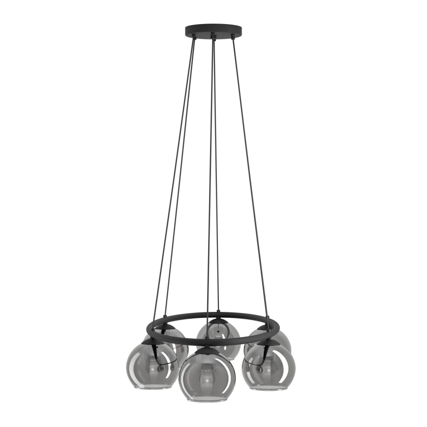 Eglo - Lampadario su filo 6xE14/25W/230V