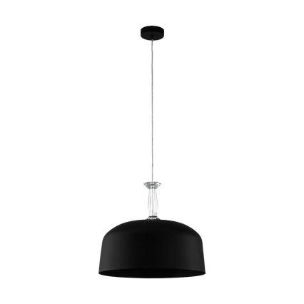 Eglo 39588 - Lampadario a sospensione su cavo MONTE FUERTE 3xE27/10W/230V, nero