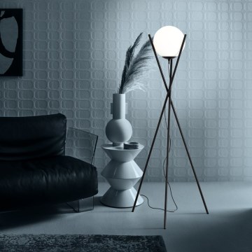 Eglo 39594 - Lampada da terra SALVEZINAS 1xE27/25W/230V