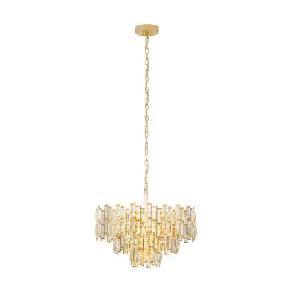 Eglo - Lampadario LED su catena 10xE14/25W/230V d. 63 cm