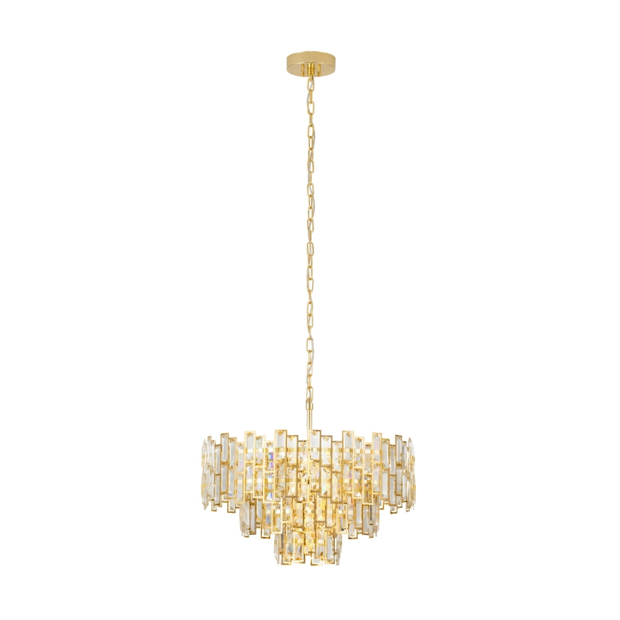 Eglo - Lampadario LED su catena 10xE14/25W/230V d. 63 cm