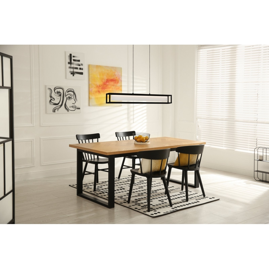 Eglo 39629 - LED Lampada a sospensione dimmerabile su cavo GUALAJO LED/27W/230V nero