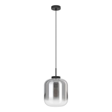 Eglo - Lampadario a sospensione con filo 1xE27/40W/230V diametro 25 cm fumé