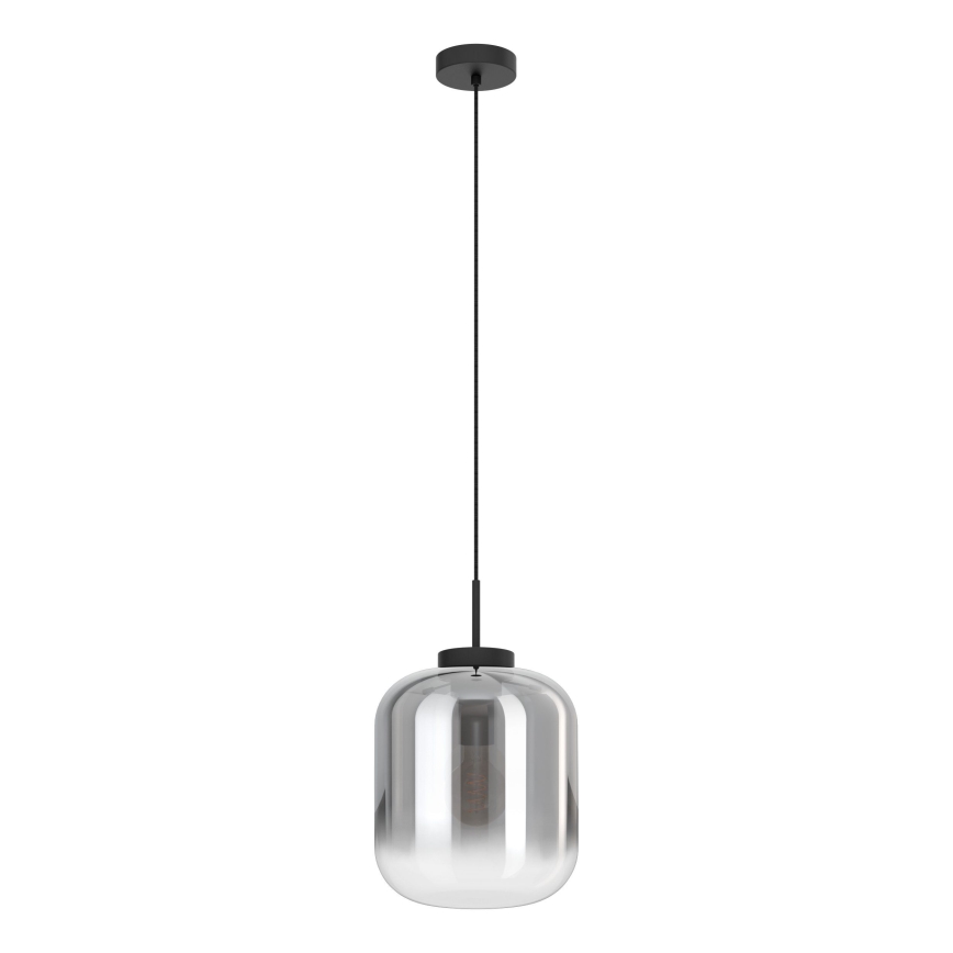 Eglo - Lampadario a sospensione con filo 1xE27/40W/230V diametro 25 cm fumé