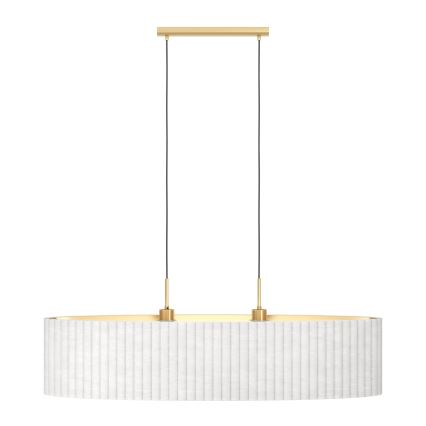 Eglo - Lampadario su filo 2xE27/40W/230V bianco
