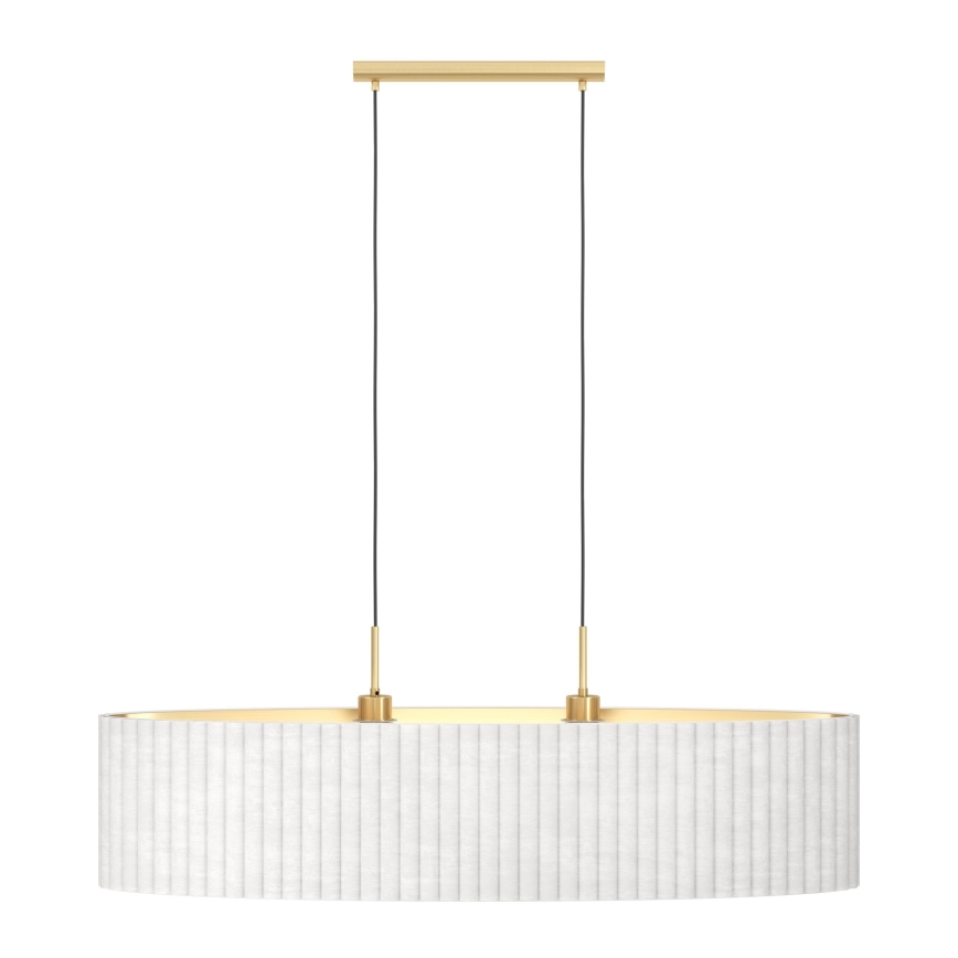 Eglo - Lampadario su filo 2xE27/40W/230V bianco