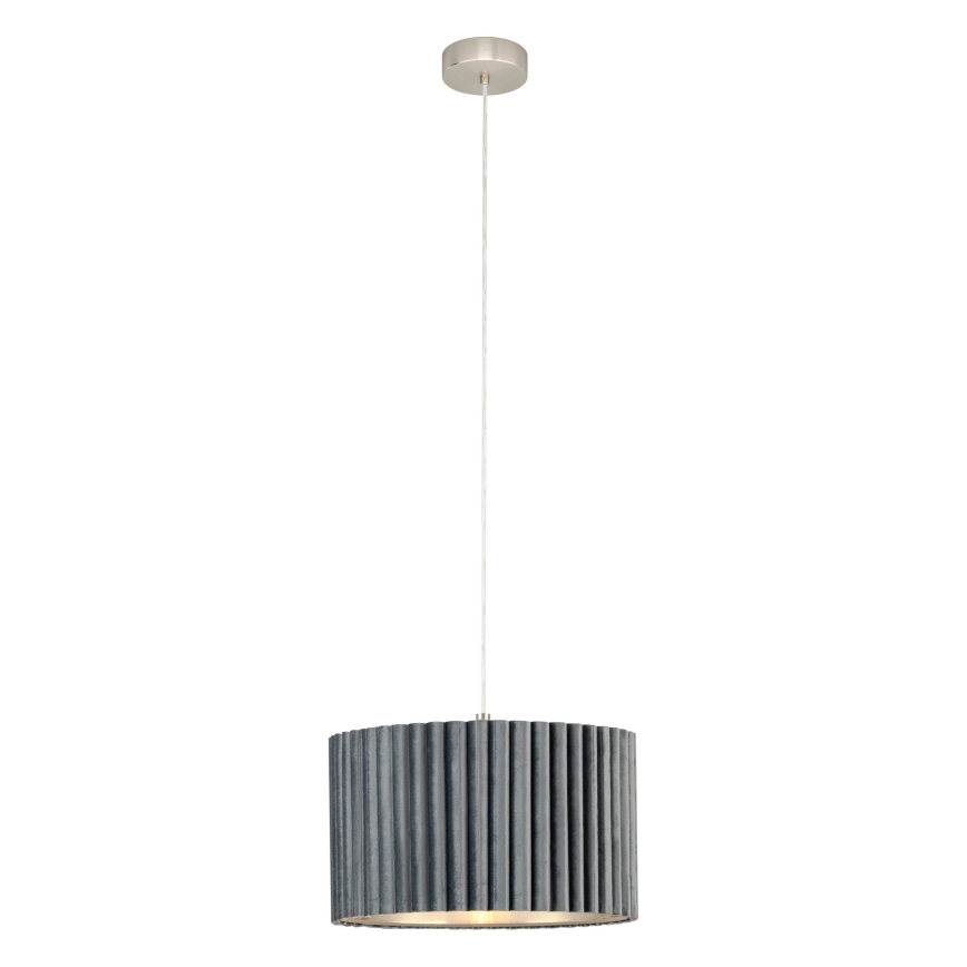 Eglo - Lampadario su filo 1xE27/40W/230V grigio
