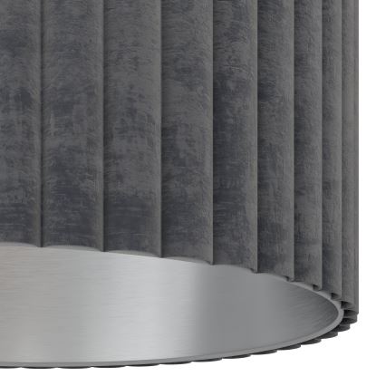 Eglo - Lampadario su filo 1xE27/40W/230V grigio