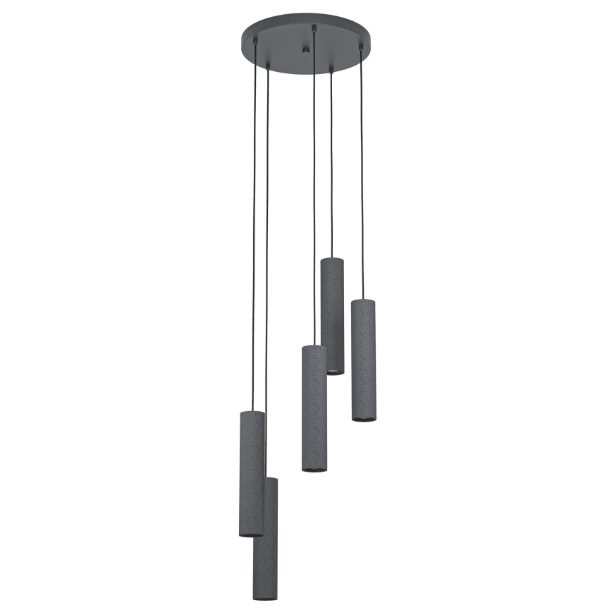 Eglo - Lampadario LED su filo  5xGU10/4,5W/230V