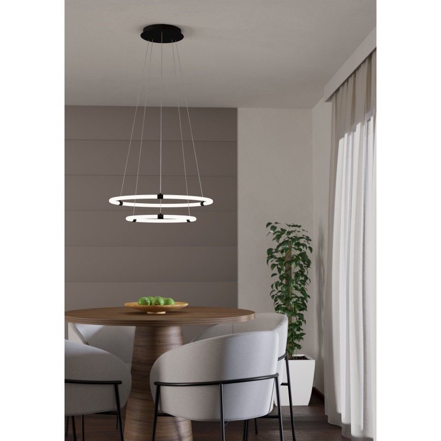 Eglo - Lampadario LED su corda LED/22W/230V