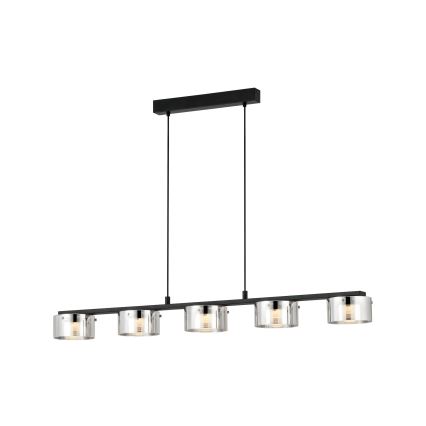 Eglo - Lampadario LED su filo dimmerabile 5xLED/5,4W/230V
