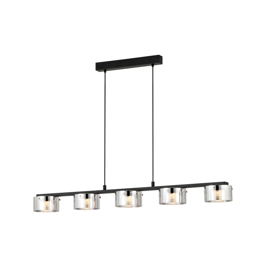 Eglo - Lampadario LED su filo dimmerabile 5xLED/5,4W/230V