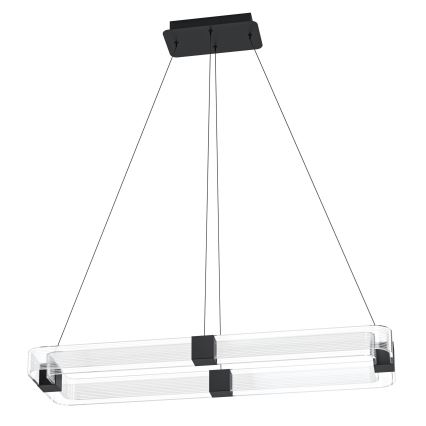 Eglo - Lampadario a sospensione con filo LED dimmerabile LED/39,2W/230V 3000K nero