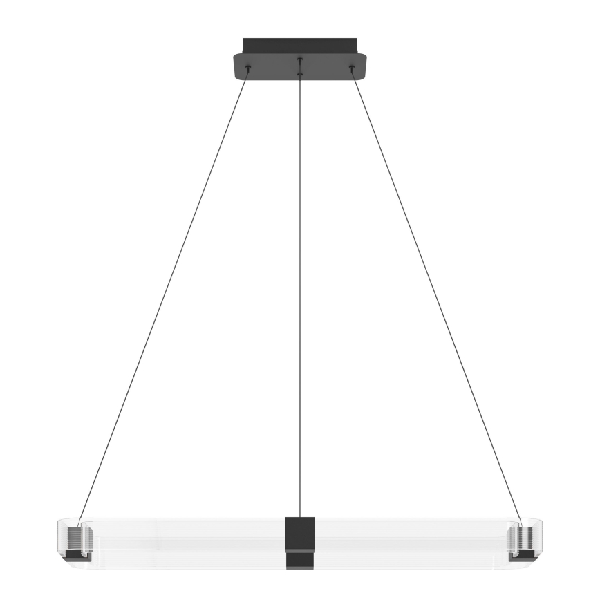 Eglo - Lampadario a sospensione con filo LED dimmerabile LED/39,2W/230V 3000K nero