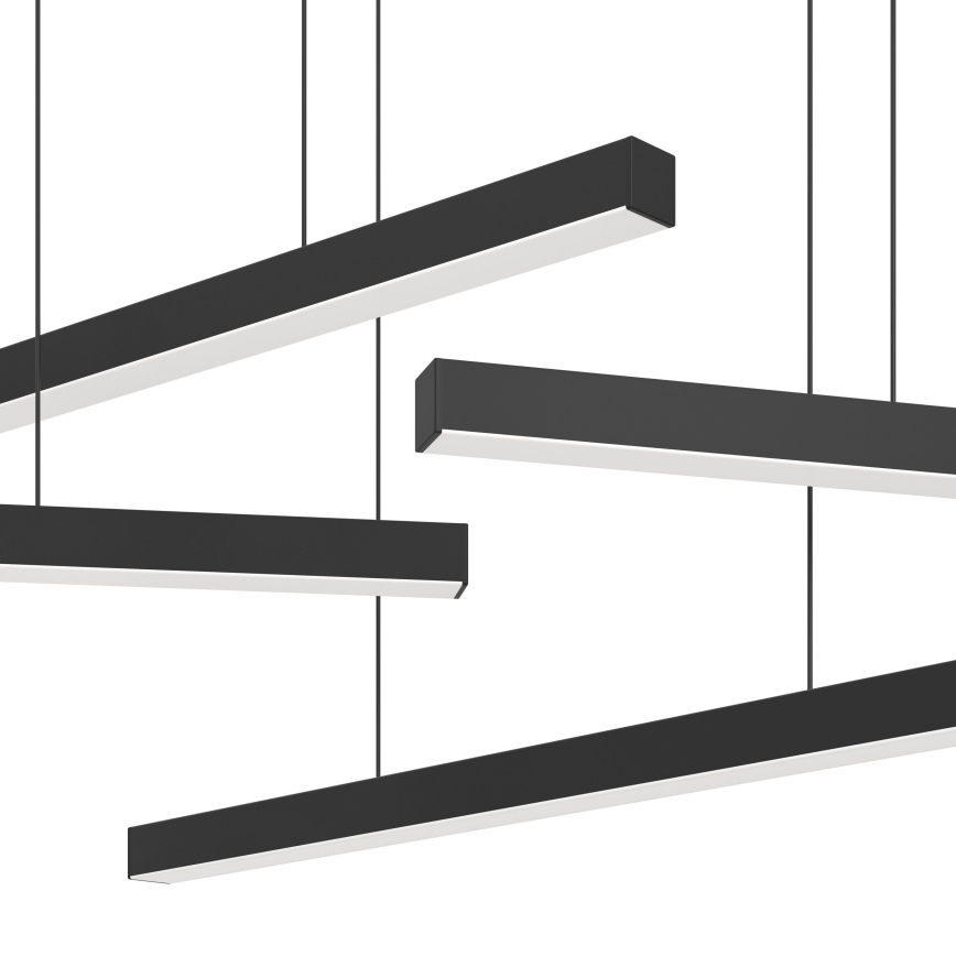 Eglo - Lampadario a sospensione con filo LED dimmerabile 6xLED/8,4W/230V 3000K nero