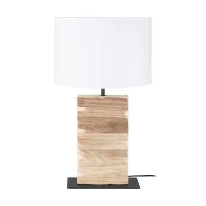 Eglo - Lampada da tavolo 1xE27/40W/230V 62,5 cm marrone