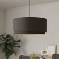 Eglo 39931 - Lampadario a cavo MANDERLINE 1xE27/40W/230V marrone/oro