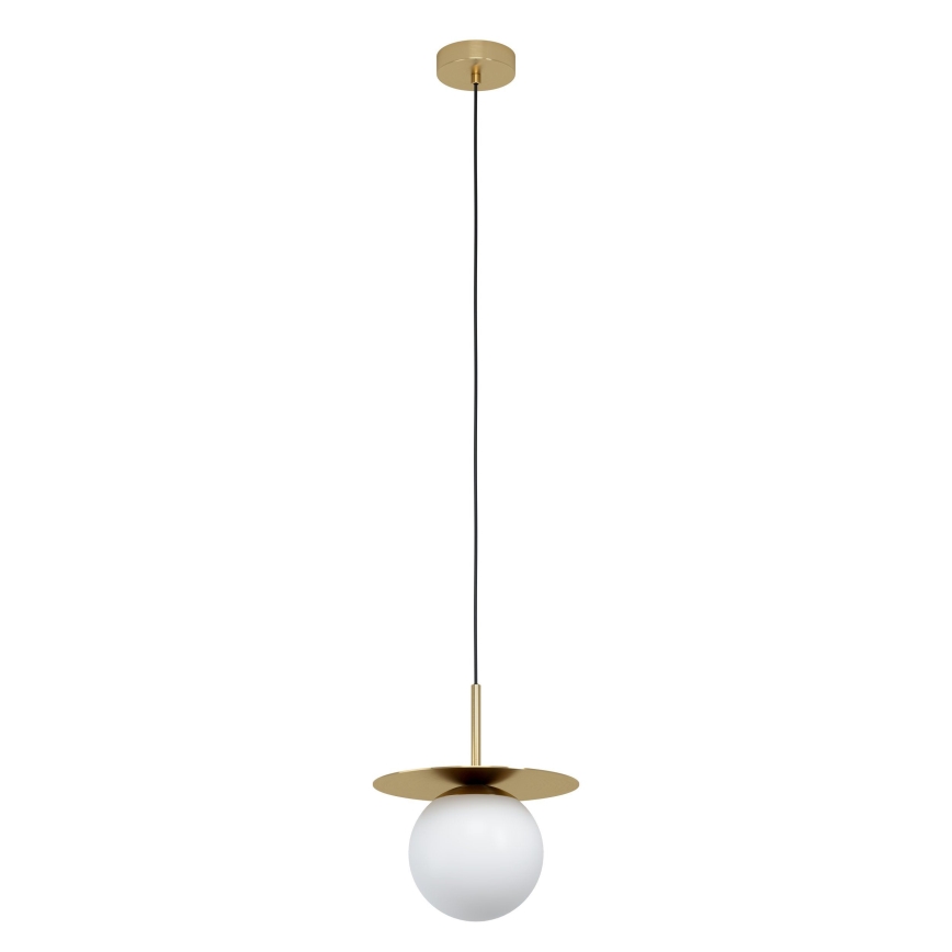 Eglo - Lampadario a sospensione con filo 1xE27/40W/230V oro