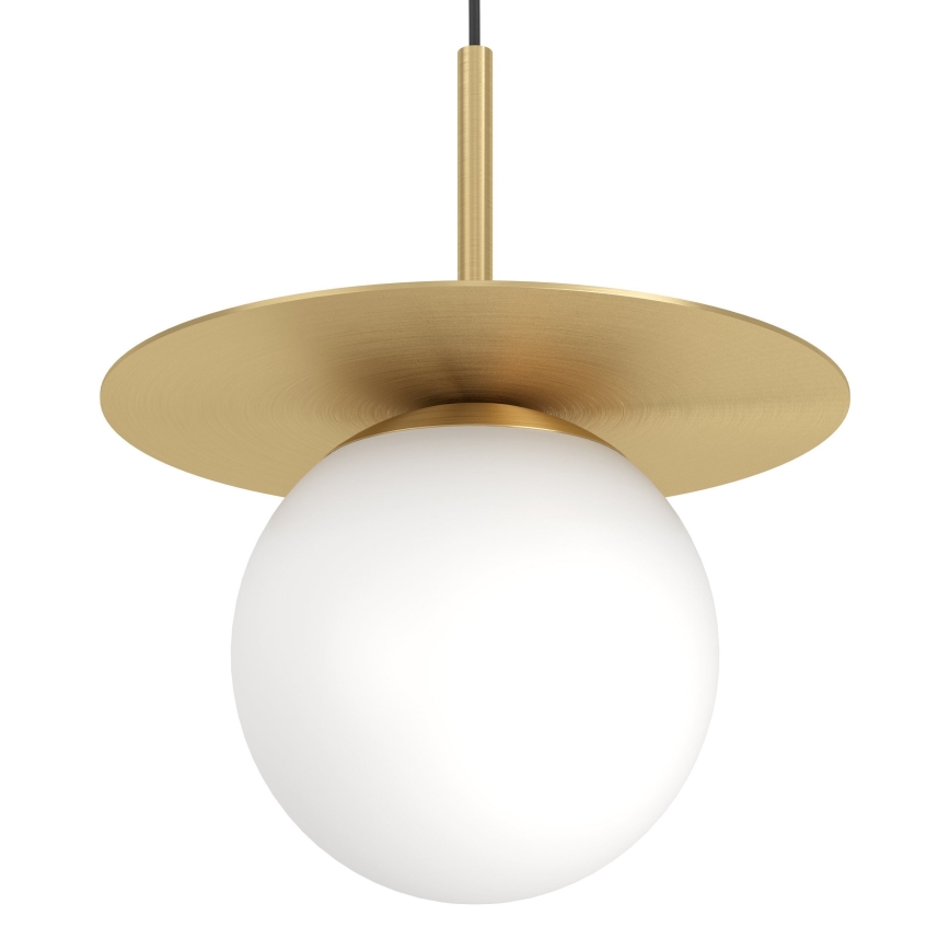 Eglo - Lampadario a sospensione con filo 3xE27/40W/230V oro
