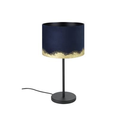 Eglo 39975 - Lampada da tavolo CASUARITA 1xE27/40W/230V blu/oro