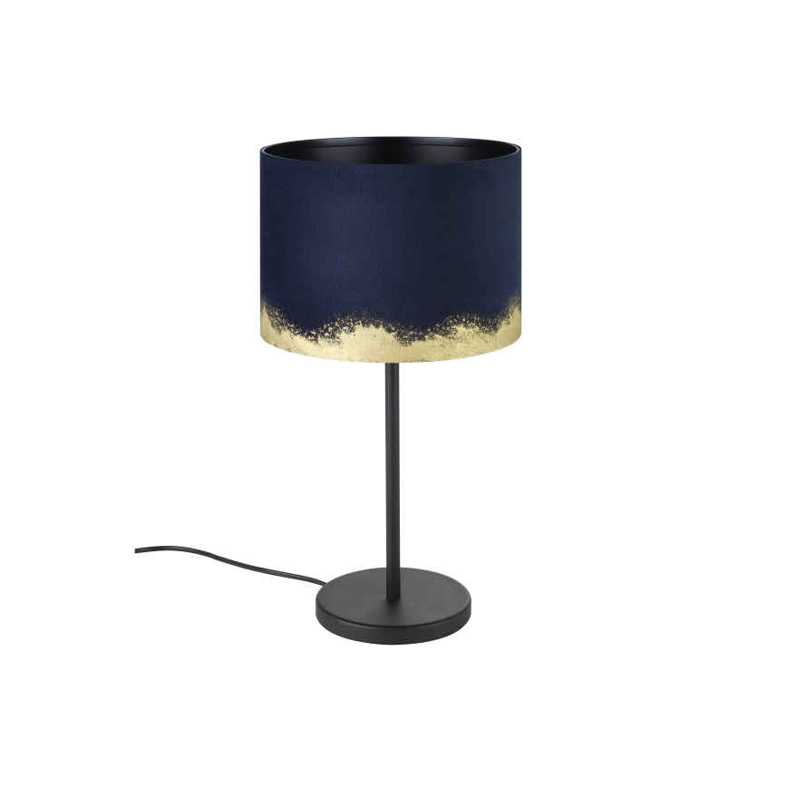 Eglo 39975 - Lampada da tavolo CASUARITA 1xE27/40W/230V blu/oro