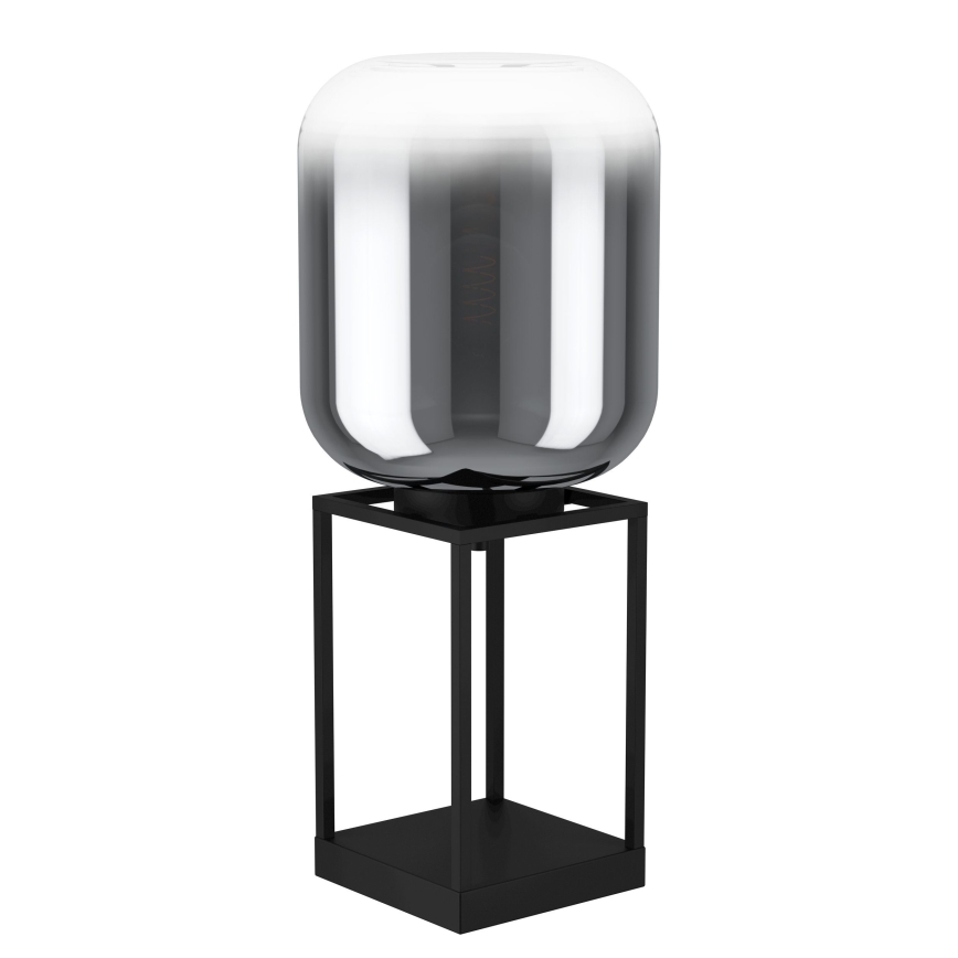 Eglo - Lampada da tavolo 1xE27/40W/230V fumé