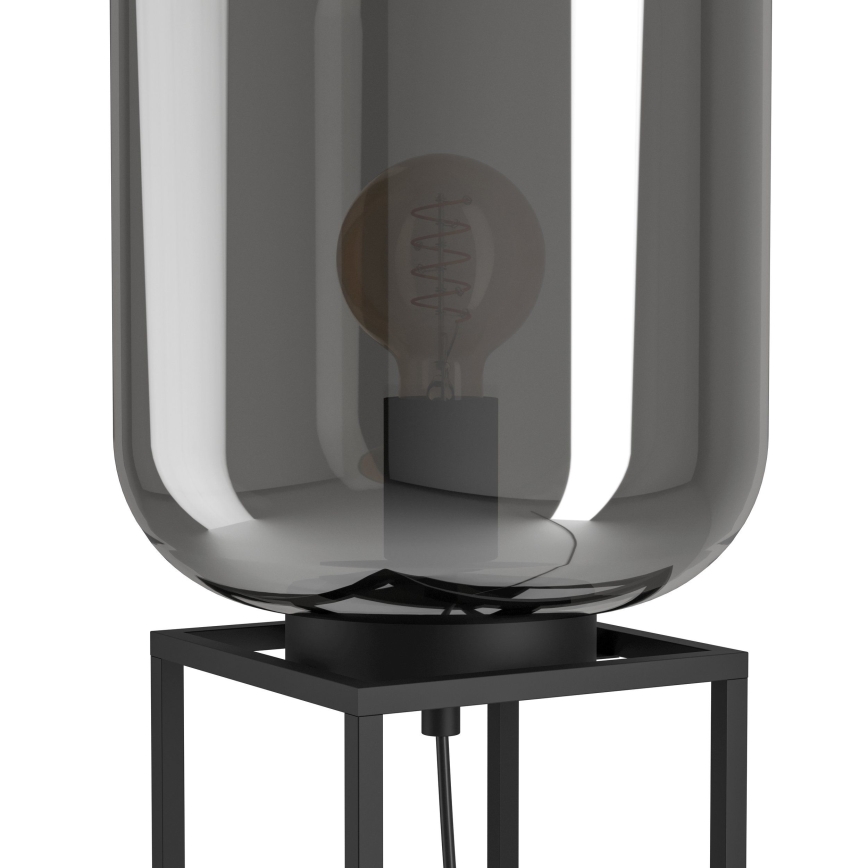 Eglo - Lampada da tavolo 1xE27/40W/230V fumé