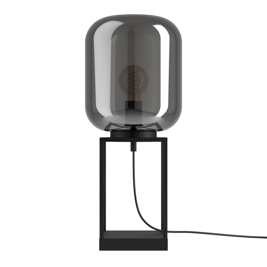 Eglo - Lampada da tavolo 1xE27/40W/230V fumé