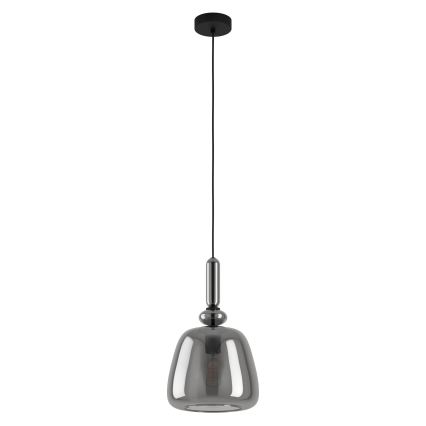 Eglo - Lampadario a sospensione con filo 1xE27/40W/230V fumé