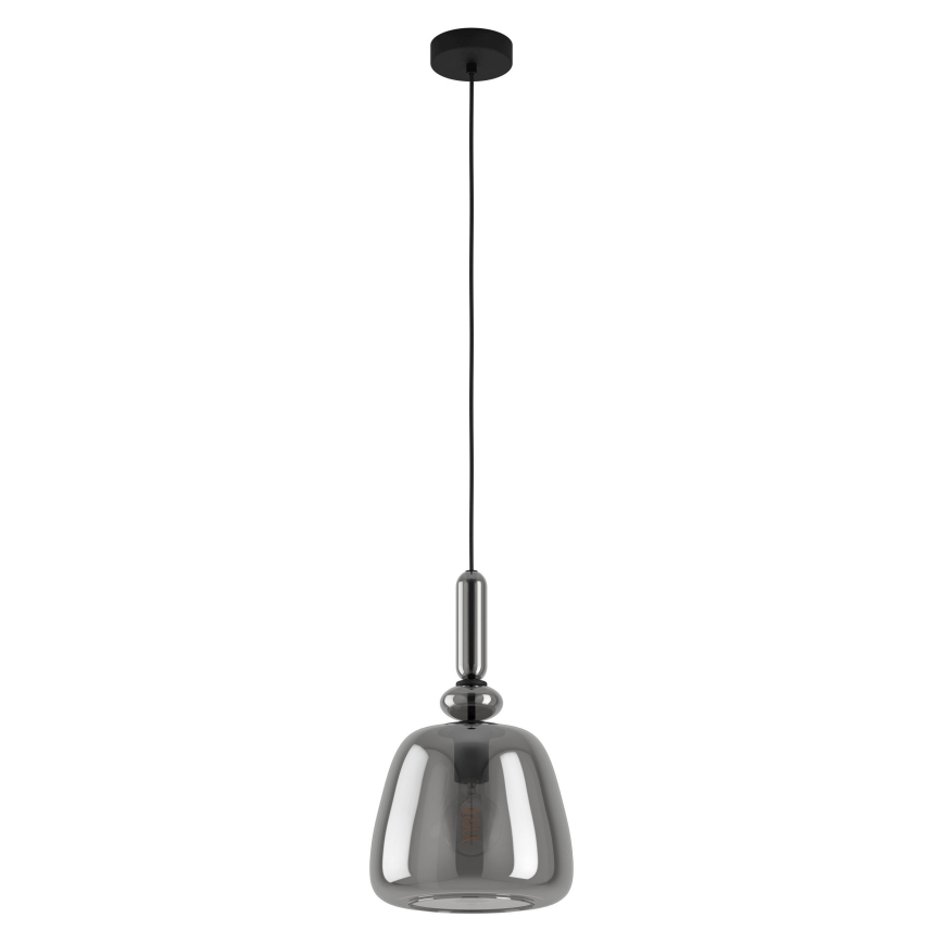 Eglo - Lampadario a sospensione con filo 1xE27/40W/230V fumé