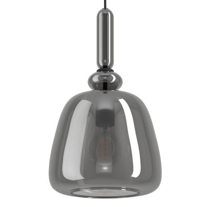 Eglo - Lampadario a sospensione con filo 1xE27/40W/230V fumé