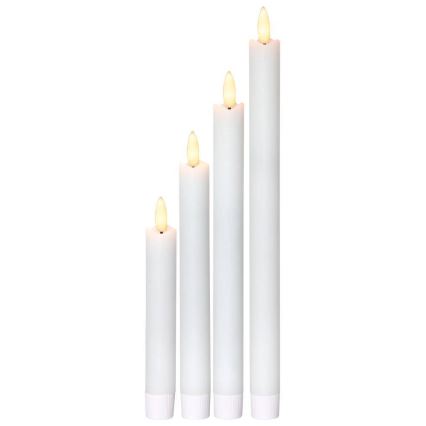 Eglo 410026 - SET 4x LED Candela FLAMME LED/1xAAA bianco