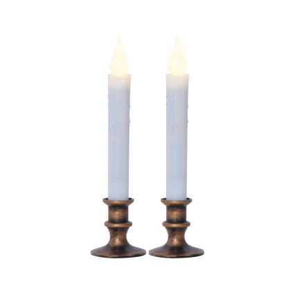 Eglo 410029 - Set da 2 candele LED (alimentazione 1xAA), luce calda