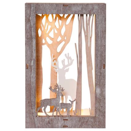 Eglo - Decorazione LED natalizia 10xLED/0,03W/2xAA