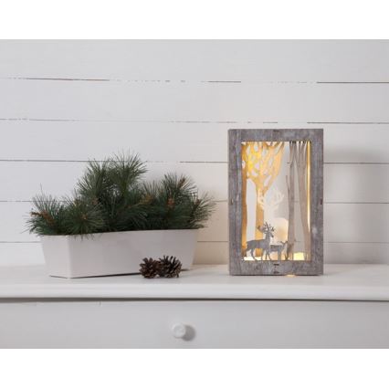 Eglo - Decorazione LED natalizia 10xLED/0,03W/2xAA