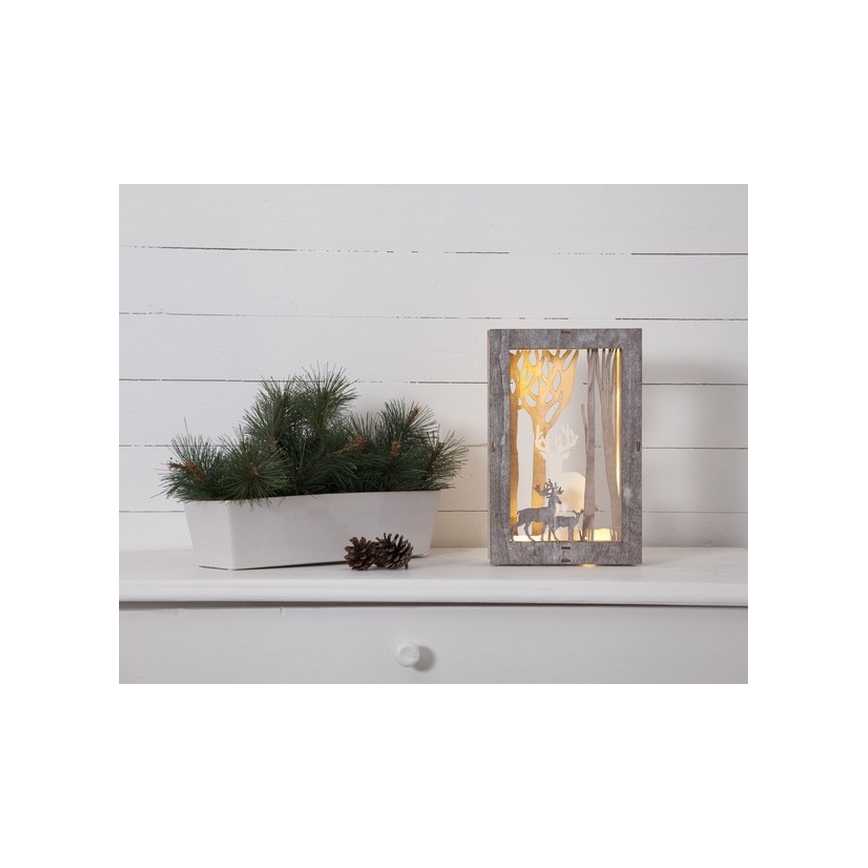 Eglo - Decorazione LED natalizia 10xLED/0,03W/2xAA