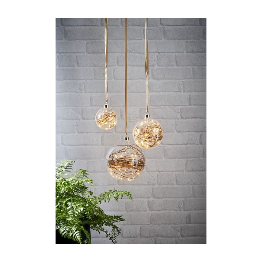 Eglo - Decorazione LED natalizia 15xLED/0,064W/3xAA