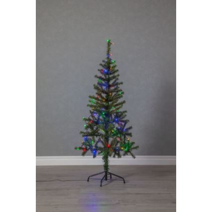 Eglo - Catena luminosa da esterno a LED, 80 LED, 8 m, IP44, multicolore