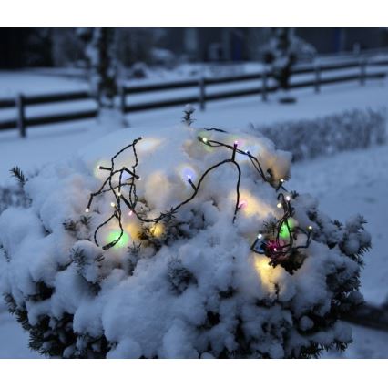 Eglo - Catena luminosa LED da esterno 160 LED 26 m IP44 multicolore