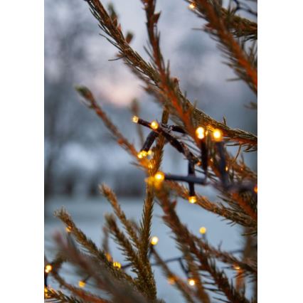 Eglo - Catena luminosa LED da esterno 1200xLED 29m IP44 bianco caldo