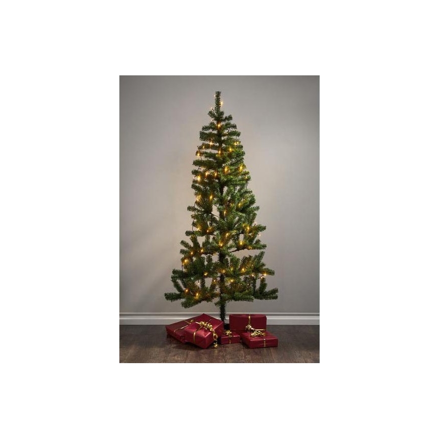 Eglo - LED Catena luminosa natalizia da esterno 80xLED 10,5m IP44 bianco caldo