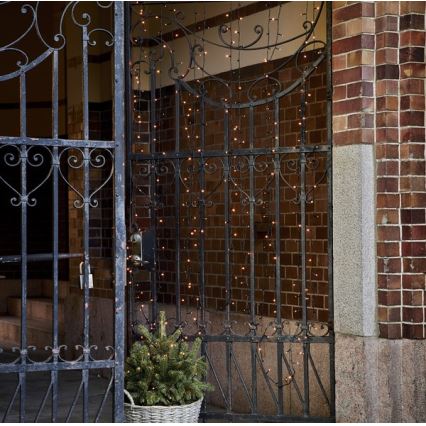 Eglo - LED Catena luminosa natalizia da esterno 80xLED 10,5m IP44 bianco caldo