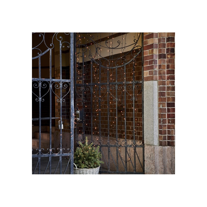 Eglo - LED Catena luminosa natalizia da esterno 80xLED 10,5m IP44 bianco caldo