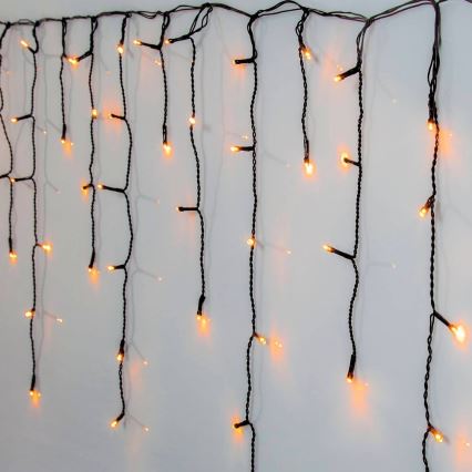 Eglo - Catena luminosa natalizia LED per esterni 240xLED 6,4m bianco caldo IP44